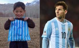 El niño afgano admirador de Lionel Messi huyó a Pakistán por amenazas de secuestro