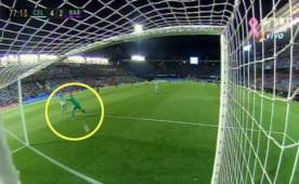 Ter Stegen regaló prácticamente el cuarto gol al Celta de Vigo con su error.