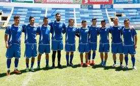 Dustin Corea, Dennis Pineda, Darwin Cerén, Derby Carrillo, Rafael Burgos, Jaime Alas, Nelson Bonilla, Andrés Flores y Richard Menjívar.