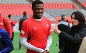 Cyle Larin es la gran amenaza canadiense en la ofensiva. FOTO: Ronal Aceituno / Enviado Especial