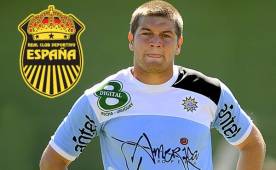 Cristhian Gutiérrez es un centro delantero uruguayo de 23 años que se incorporará en las próximas horas al Real España.