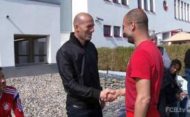 Hace unos meses Zidane estuvo observando métodos de entrenamientos del Bayern Munich.