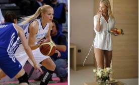 Antonija Sandrić es un hermosa jugadora profesional de baloncesto en Croacia.