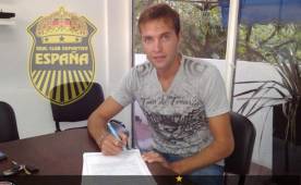 Julián Fernández, nuevo jugador del Real España, integró la selección Sub-20 de Argentina en 2009. Foto chacaritajuniors.org.ar