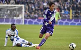 Andy Najar disputó 65 minutos en el partido de este jueves con el Anderlecht. Foto cortesía hetjournaal.com