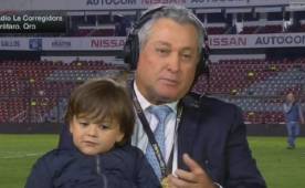 El pequeño confirmó en la televisión en vivo que es seguidor del Tigres.