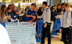 Keylor Navas agradeció al joven por el detalle. (FOTO: Cortesía Real Madrid)