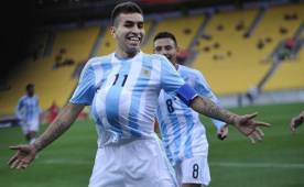 Ángel Correa fue seleccionado como el sustituto de Lionel Messi para el juego de esta tarde ante Bolivia.