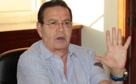 Rafael Callejas, presidente de la federación de fútbol de Honduras.