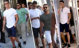 Cristiano Ronaldo sigue de vacaciones, esta vez estuvo de compras en la glamurosa ciudad de Beverly Hills.