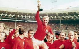 Esta es la imagen de la selección de Inglaterra, que se coronó en 1966.