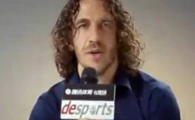 Carles Puyol es uno de los últimos ídolos del Barcelona de España.