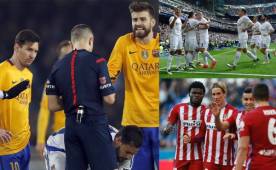 Barcelona, Atlético de Madrid y Real Madrid, los clubes que luchan por el campeonato en España.