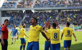 Jonathan Mejía es el máximo goleador de su equipo en la tercera de España-