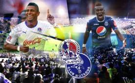 Carlo Costly y Rubilio Castillo se perfilan como los grandes protagonistas del clásico 221 entre Olimpia y Motagua.