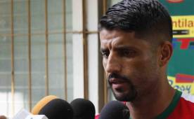 El delantero brasileño Israel Silva espera que sus goles con Marathón lleguen en el inicio del Apertura en Honduras ante Platense. Foto Delmer Martínez