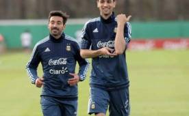 Lavezzi y Javier Pastore no jugarán contra Honduras el viernes en San Juan. Foto cortesía Olé