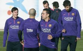 El Barcelona retornó a entrenamientos con su plantel completo.