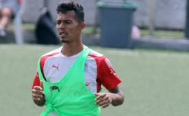 Bayron Méndez se recuperó de un problema estomacal y está listo para jugar el domingo en la vuelta de semifinal ante Motagua. Foto Juan Salgado