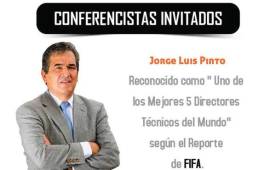Este es el afiche con el que promocionan la conferencia de Jorge Luis Pinto.