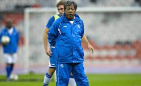 Ramón Maradiaga dirige este martes su último partido con El Salvador en eliminatorias a Rusia 2018 y ya los rumores lo sitúan en la mira del Marathón. Foto DIEZ