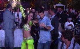 Así se mueve el mejor tenista profesional de la actualidad, Novak Djokovic.