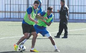 Jorge Claros lleva una semana de entrenamiento con la camisa del Olimpia. Foto DIEZ.