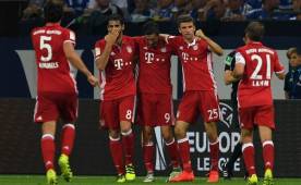 Robert Lewandowski marcó su cuarto gol esta temporada con el equipo alemán.