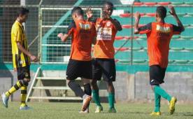 Marathón despide el año venciendo en amistoso al Dinamo de La Lima y comienza a pensar en su debut en el Apertura. Foto Wendell Escoto