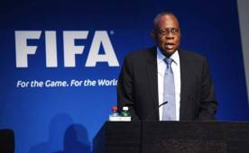 Issa Hayatou, presidente interino de la Fifa.
