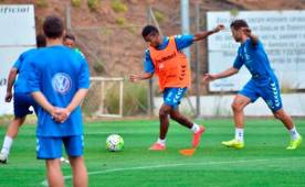 Anthony Lozano ya se entrenó con los blanquiazules. (FOTO: Cortesía deporpress)