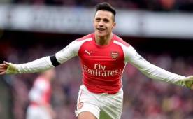 Alexis Sánchez suma 14 goles en su temporada en la Liga Premier inglesa.