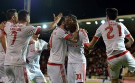 Benfica celebró otro triunfo más en la Primeira Portuguesa.