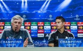 Tanto Carlo Ancelotti como James Rodríguez defendieron a Gareth Bale asegurando que hay una buena relación.