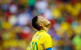 Neymar comienza a sentir la presión en los Juegos Olímpicos. Foto EFE.