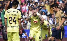 América y Pumas se enfrentaron en ciudad universitaria. (FOTOS: AFP)