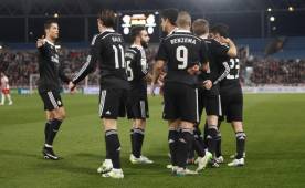 Real Madrid encadenó su victoria número 20 consecutiva al vencer a Almería. (EFE)