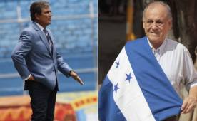 Pinto está al pendiente de la salud de Chelato Uclés, ex seleccionador de Honduras.