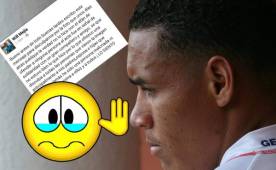 Carlos Will Mejia durante el partido Vida vrs Olimpia por la #2 jornada del torneo Clausura 2014, jugado en el estadio Ceibeno el 18-ene-2014, los albos vencieron al Vida 1-0. (Fotografia: Jose Valle)