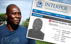 Freddy Rincón en su momento fue buscado por la Interpool.