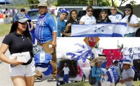 La afición catracha ha llegado desde muy temprano al escenario que albergará el importante duelo de la Bicolor ante los canadienses.