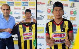 Iván 'Chino' López ya luce la camisa del Real España. Foto @rcdespana