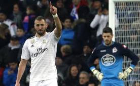 El francés Karim Benzema suma ya 12 goles en la temporada de Liga. (EFE)