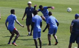 La Selección Nacional de Honduras trabajando para quedar lista para el duelo que sostendrá mañana sábado frente a Nigeria peleando por la medalla de bronce.