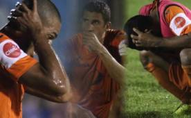 Los jugadores de las Águilas lucieron desencajados tras perder la final, hubo lágrimas y lamentos. El equipo se derrumbó anímicamente