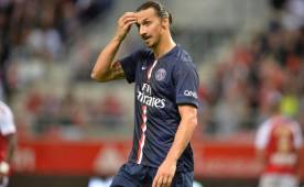 Ibrahimovic explotó tras el juego ante Burdeos y dijo unas palabras que le terminaron causando una suspensión de cuatro partidos. Foto AFP