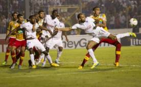 Herediano eliminó al Olimpia de la Liga de Campeones Concacaf y el viernes 17 de julio en Juticalpa se volverán a ver las caras. Foto DIEZ