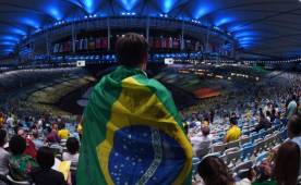 Así se encuentra hasta este momento el estadio Maracaná de Río de Janeiro donde dentro de poco se estará inaugurando la fiesta olímpica 2016. Foto AFP