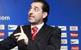 Paulo Futre, ex futbolista del Atlético de Madrid de España.