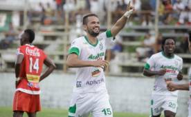 El delantero colombiano Mario Abadía asegura que Platense será un rival complicado para cualquiera. Foto Neptalí Romero